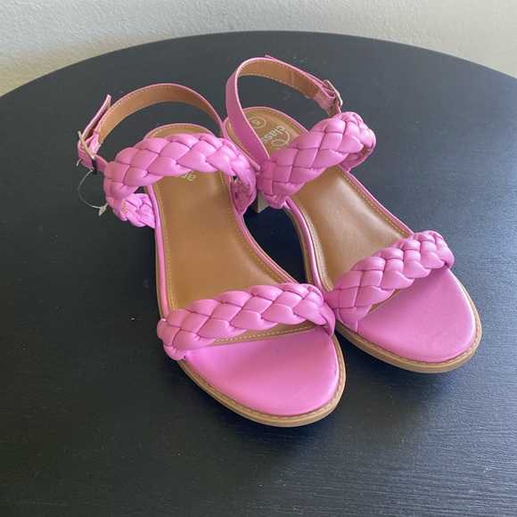 Art Class Pink Braided Strap Sandal by Target - Picture 1 of 5
